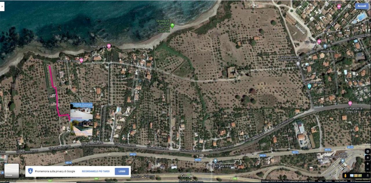 Villa Giorgia Cefalu Bagian luar foto